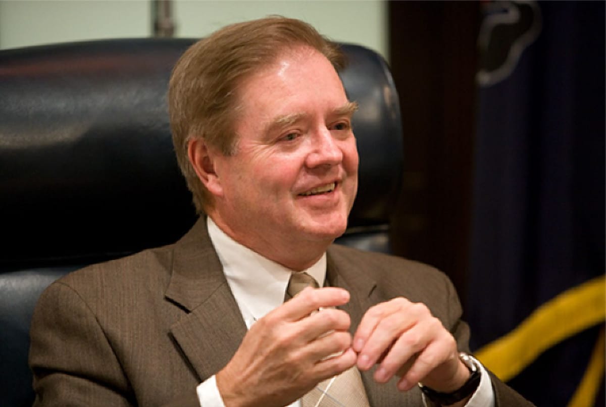 Portrait of President Judge Emeritus John T. Bender